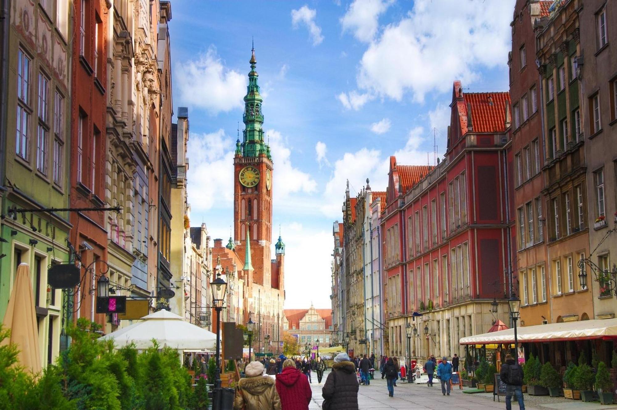 Golden Gate Apartment Gdańsk Eksteriør billede